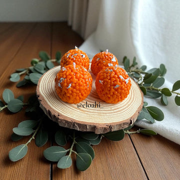 Laddu Candles – Sweeten Your Space with Tradition & Charm