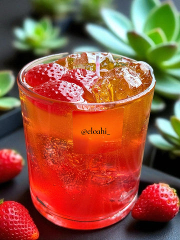 Sip in the beauty of golden hour with our “Sunset Cocktail Candle”.